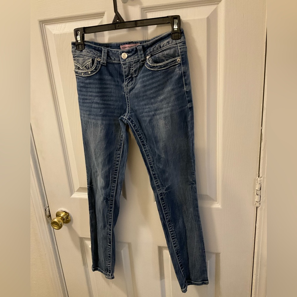 Almost Famous Dark Blue Skinny Jeans